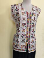 Handcrafted Kantha Stitch Jacket For Women and Men - Image 2