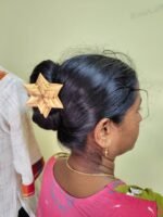Handmade Palm Leaf Hair Pins – Bamboo Craft - Image 4