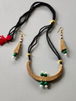 Palm Leaf Necklace Set - Eco-Friendly