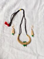 Palm Leaf Necklace Set - Eco-Friendly - Image 2