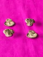 Handmade Brass Buttons for Kurta and Jacket - Spiral Motif
