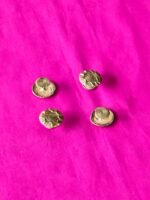 Handmade Brass Buttons for Kurta and Jacket - Spiral Motif - Image 4