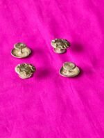 Handmade Brass Buttons for Kurta and Jacket - Spiral Motif - Image 3