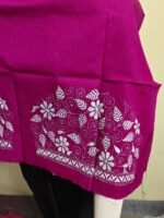 Parpel Cotton Kantha Stitch Blouse Material - Image 4