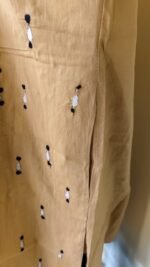 Men’s Cotton Kantha Stitch Kurta/Panjabi – biskut cream color - Image 6