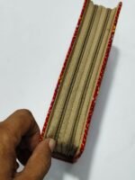 Red Kantha Cotton Zip Wallet – Double Zipper Compartments - Image 4
