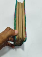 Sea Green Kantha Cotton Zip Wallet – Double Zipper Compartments - Image 4