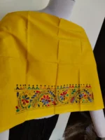 Premium Quality Blouse Material for Women Yellow - Image 3