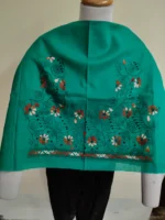 Green Kantha Stitch Blouse One Piece