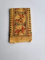 Beige colour Cotton Kantha Stitch Blouse - Image 2