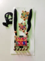 Terracotta Necklace Set for Women (Sticker Theme) 1set - Image 3
