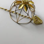 Handcrafted Hair Bun Cage Set Flower design for Women