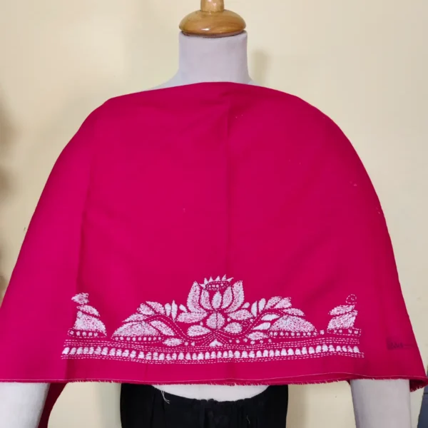 Rani Cotton Kantha Stitch Blouse Material – Handmade Floral