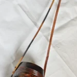 Shantiniketan Handmade Baul Ektara - Made of Wood and Goatskin Leather