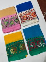 Kantha Dual Color Blouse piece (4 piec) - Image 3