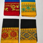 Katha Stitch Blouse piece | two colour (4 piec)