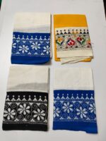 Kantha stitch Dual Color Blouse piece (4 piec)