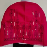 Red Pink Kantha Stitch Blouse