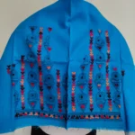 Blue Kantha Stitch Blouse One Piece