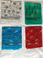 Kantha Stitch Blouse wholesale 4 piece Set  For Women