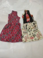 Soft cotton printed Gown frock for kids - Image 4