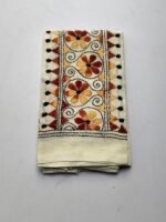 White Blouse Kantha Stitch Material