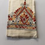 Kantha Work Blouse Piece - White