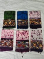 Cotton Kantha Stitch Batik Blouse Material – Combo - Image 4