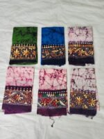 Cotton Kantha Stitch Batik Blouse Material – Combo
