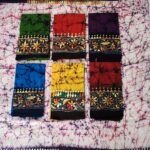 Cotton Kantha Stitch Hand Batik Blouse Material – Combo