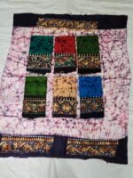 Pure 100% Cotton Kantha Stitch Hand Batik Blouse Material – Combo