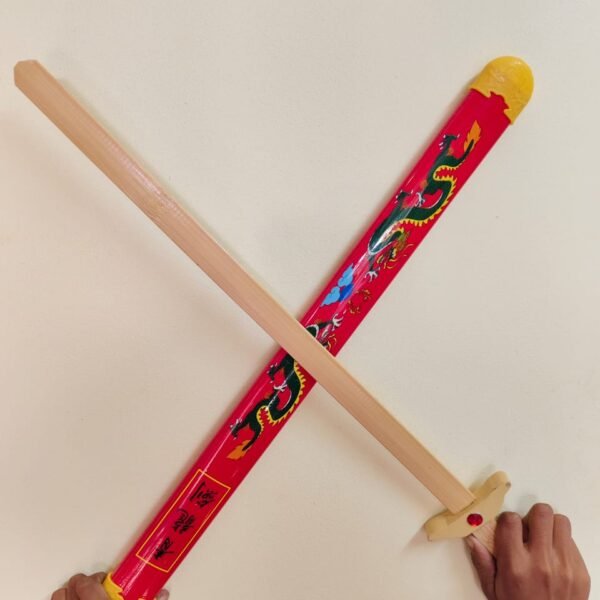 Bamboo Toy Sword (Talwar) – Traditional Handmade Kids’ Play Sword