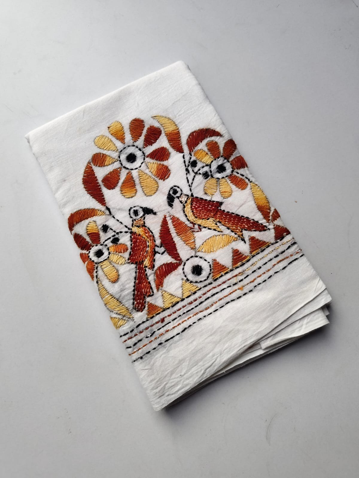 WhatsApp Image 2025-10-28 at 16.11.02_da96999a White Blouse Kantha Material – Multi-Colored Embroidery - Image 3