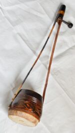 Shantiniketan Handmade Baul Ektara - Made of Wood and Goatskin Leather - Image 2