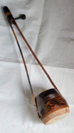 Shantiniketan Handmade Baul Ektara - Made of Wood and Goatskin Leather - Image 3