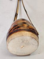 Shantiniketan Handmade Baul Ektara - Made of Wood and Goatskin Leather - Image 3