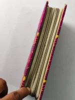 Kantha stitch purse double zipper for Women Red Purple - Image 3