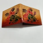 Handcrafted Shantiniketan Leather Wallet