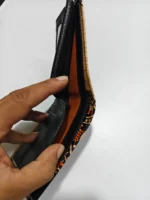 Handcrafted Shantiniketan Batik Design Leather Wallet - Image 5