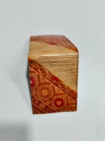 Handcrafted Shantiniketan Leather Wallet - Image 3