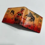 Handcrafted Shantiniketan Leather Wallet