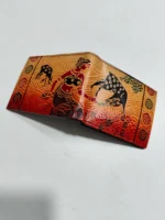 Handcrafted Shantiniketan Leather Wallet
