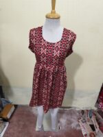 Soft Cotton Printed Kids Gown Frock (Age 5–14 Years) - Image 5