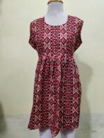 Soft Cotton Printed Kids Gown Frock (Age 5–14 Years)