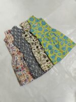 Soft cotton printed Gown frock for kids (4pc) - Image 2