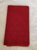 Handwritten Script Printed Cotton Fabric (By Meter) – Multi-Purpose Dress & Blouse Material - Image 4