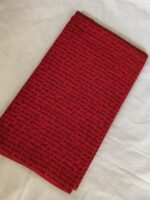 Handwritten Script Printed Cotton Fabric (By Meter) – Multi-Purpose Dress & Blouse Material - Image 2
