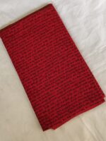 Handwritten Script Printed Cotton Fabric (By Meter) – Multi-Purpose Dress & Blouse Material - Image 3
