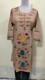 Kantha Stitch Long Kurti