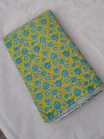 Printed Cotton Fabric (By Meter) – Multi-Use Dress & Blouse Material yellow - Image 3